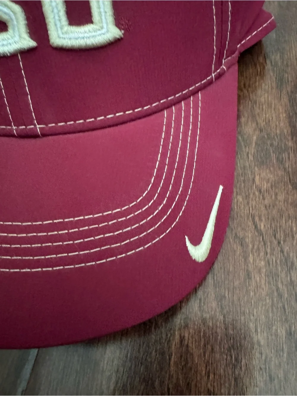 Nike FSU Embroidered Adjustable Baseball Cap (unisex)